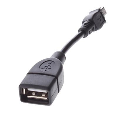 [1596] Cable Adaptador Euro Usb Hembra A 5 Mini Usb Otg