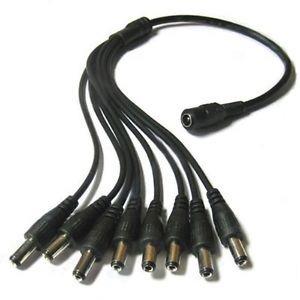 [14462] Cctv Cable Derivador de Alimentacion 1 Entrada Hembra X 9 Salidas Macho