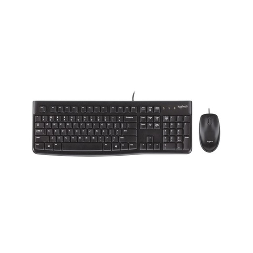 [2471] Teclado Y Mouse Logitech Mk120 Usb Negro (920-004428)