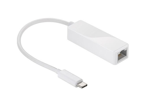 [72537] Cable Adaptador Usb Tipo C A Ethernet Rj45 10100 Mbps (Kl-002)