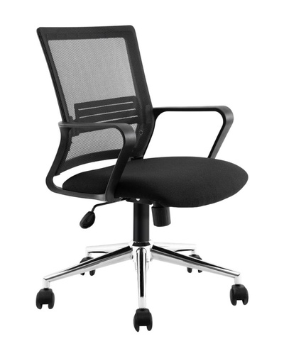 [112763] SILLA ROLIC LINK-GIRATORIA CRUEDAS BASE EPIN MILENIUM NEGRO (L1LTLK8D4MIN)