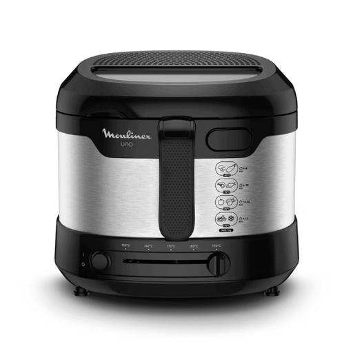 [112769] FREIDORA MOULINEX AF215D58 UNO NEGRA 1KG 1600W USA ACEITE