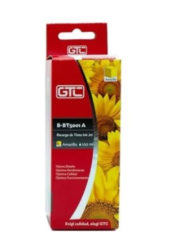 [112780] Gtc Tinta Brother Bt5001 Sistema Continuo Amarillo 100Ml