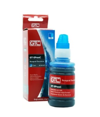 [112778] Gtc Tinta Brother Bt5001 Sistema Continuo Cyan 100Ml