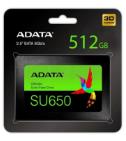 [112787] Disco Ssd Adata Su650 512Gb Blister (Asu650Ss-512Gt-R)