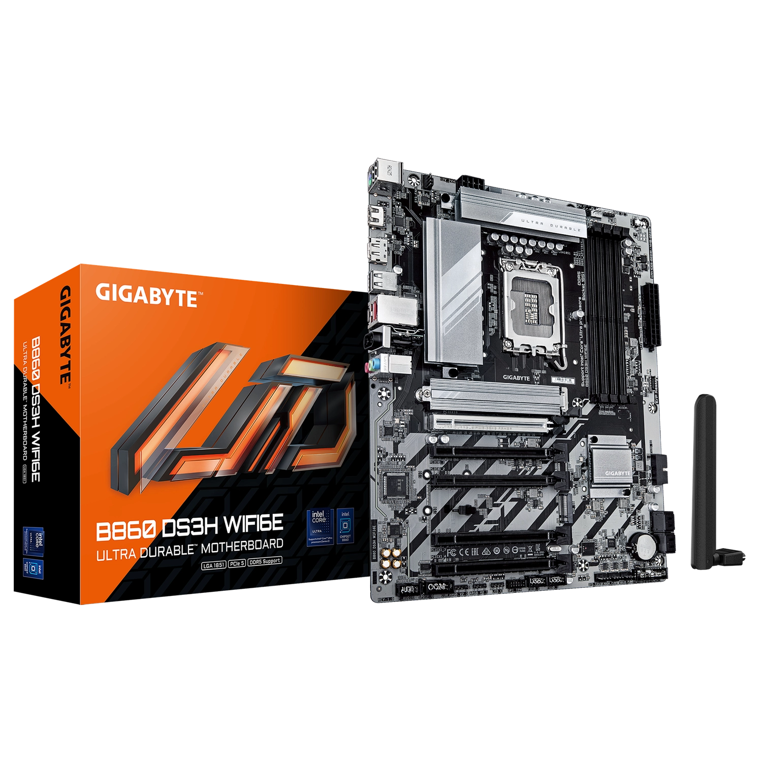 [GIGMOTB860DS3HW] Motherboard (1851) GIGABYTE B860 DS3H WIFI6E LGA1851 DDR5
