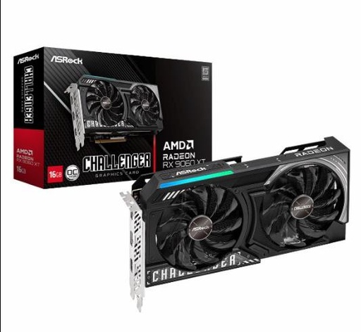 [112864] Gpu Asrock Radeon Rx9060Xt Challenger 16Gb Oc (Vg-9060Xt Cl16Go)