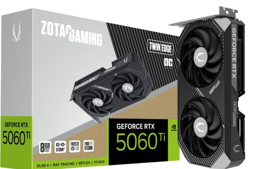 [112865] Gpu Zotac Gaming Rtx 5060 Ti Twin Edge Oc 8Gb Gddr7 (Zt-B50610H-10A)
