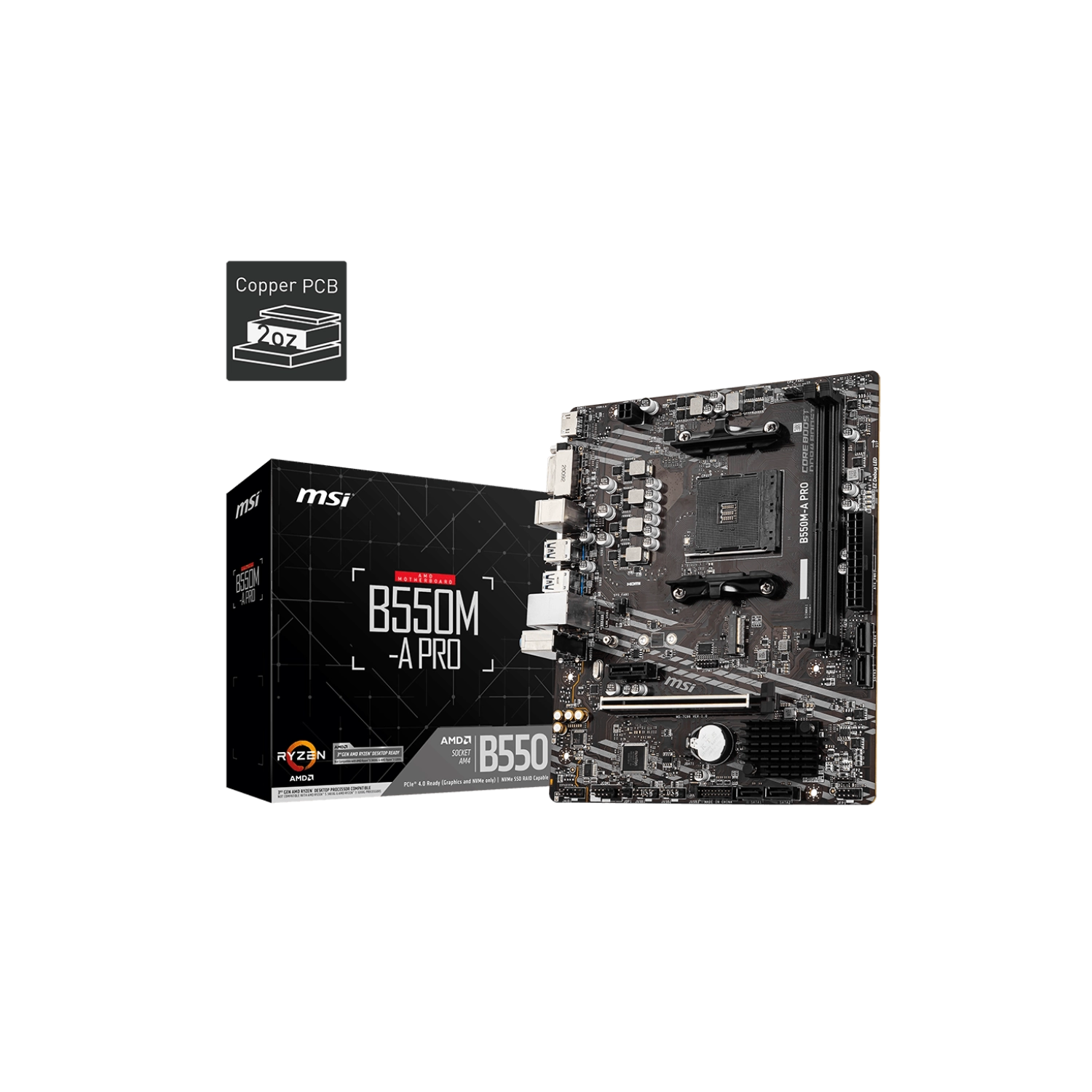 [112909] Motherboard Msi B550M-A Pro (Am4)