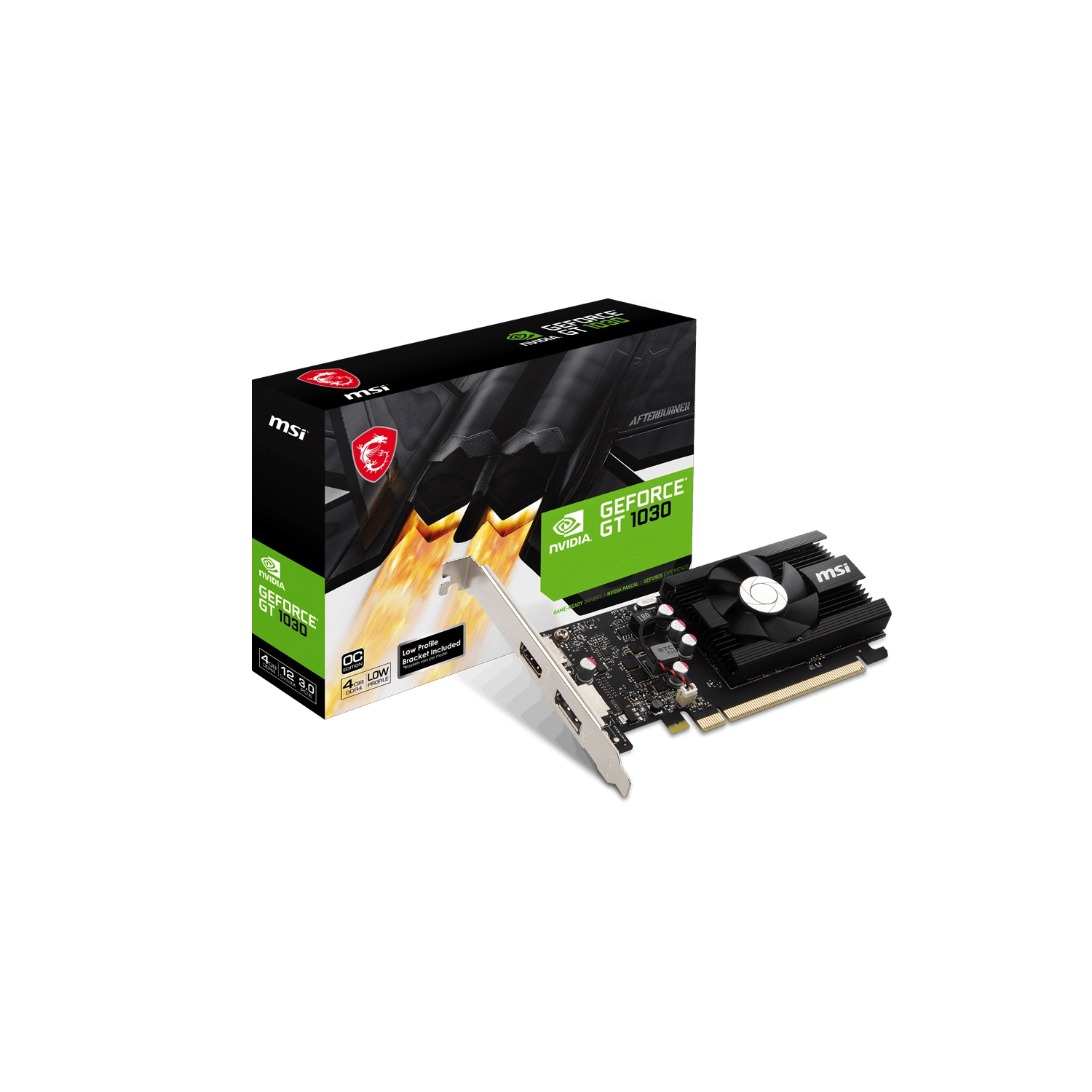 [112911] Placa Msi Nvidia Geforce Gt 1030 4Gd4 Lp Oc