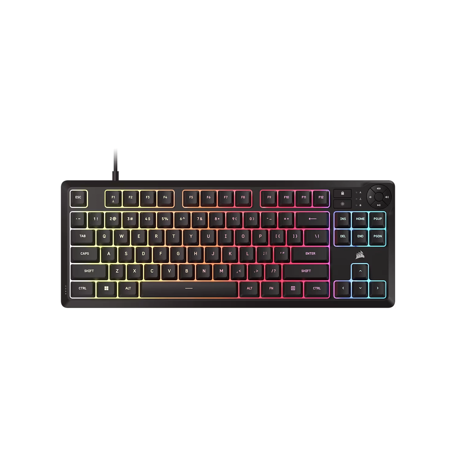 [112915] Teclado Gamer Corsair K55 Core Tkl Rgb Cableado