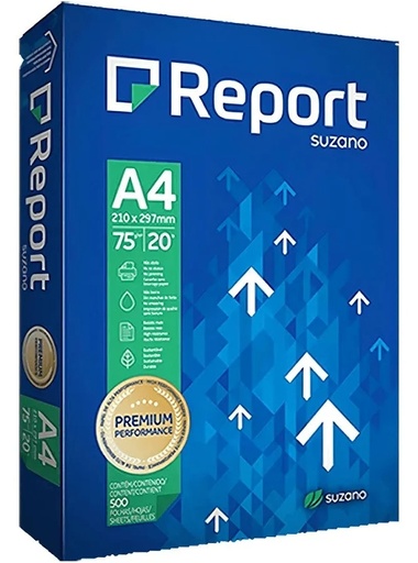 [113016] Report Resma Papel A4 (210Mm X 297Mm) 75 Grs 500 Hojas