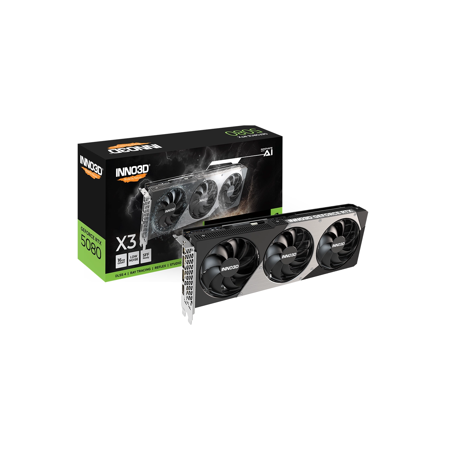 [113149] Placa De Video Inno3D Nvidia Geforce Rtx 5080 16Gb Gddr7 X3