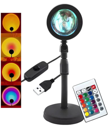 [113119] Lampara Atardecer Mods-043 – St – Negro Usb