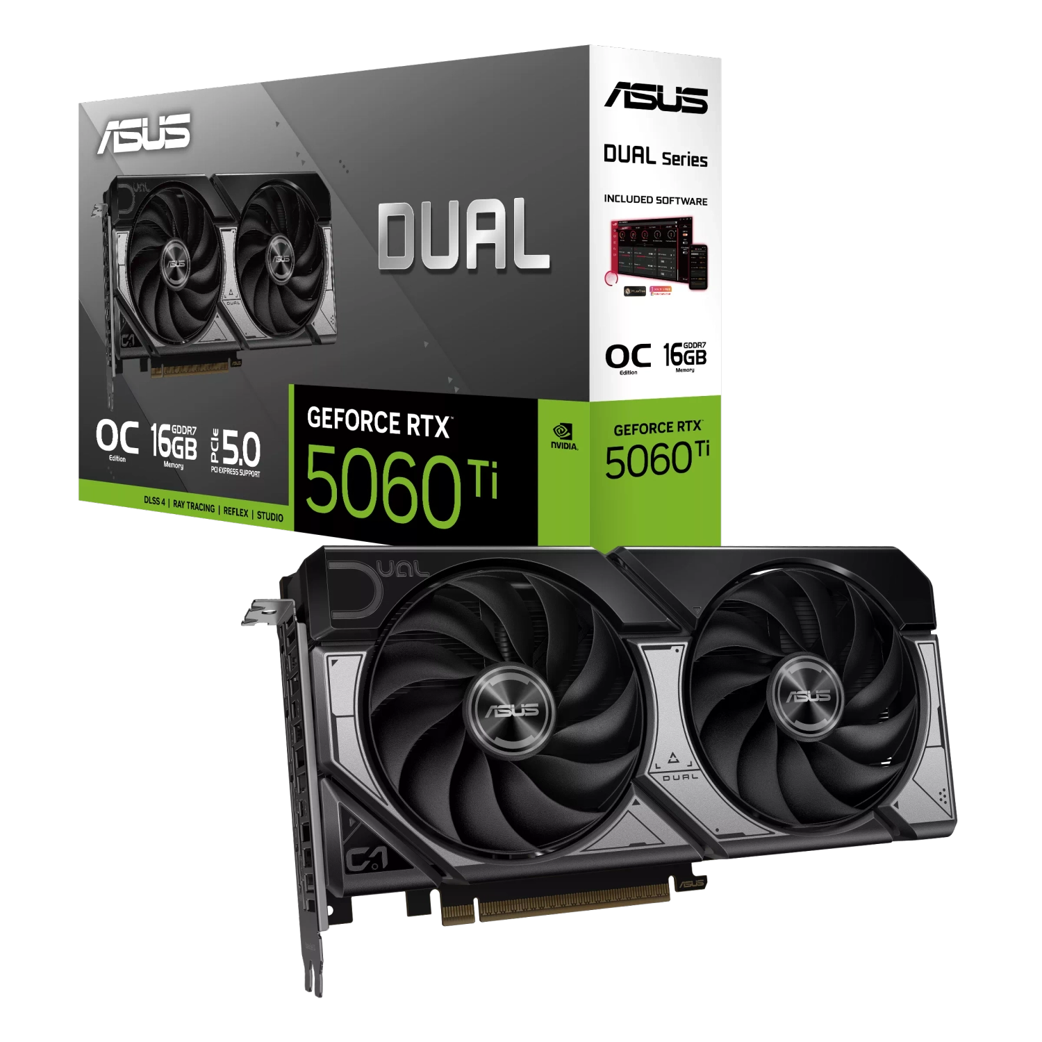[113229] Placa De Video Asus Nvidia Geforce Dual Rtx5060Ti