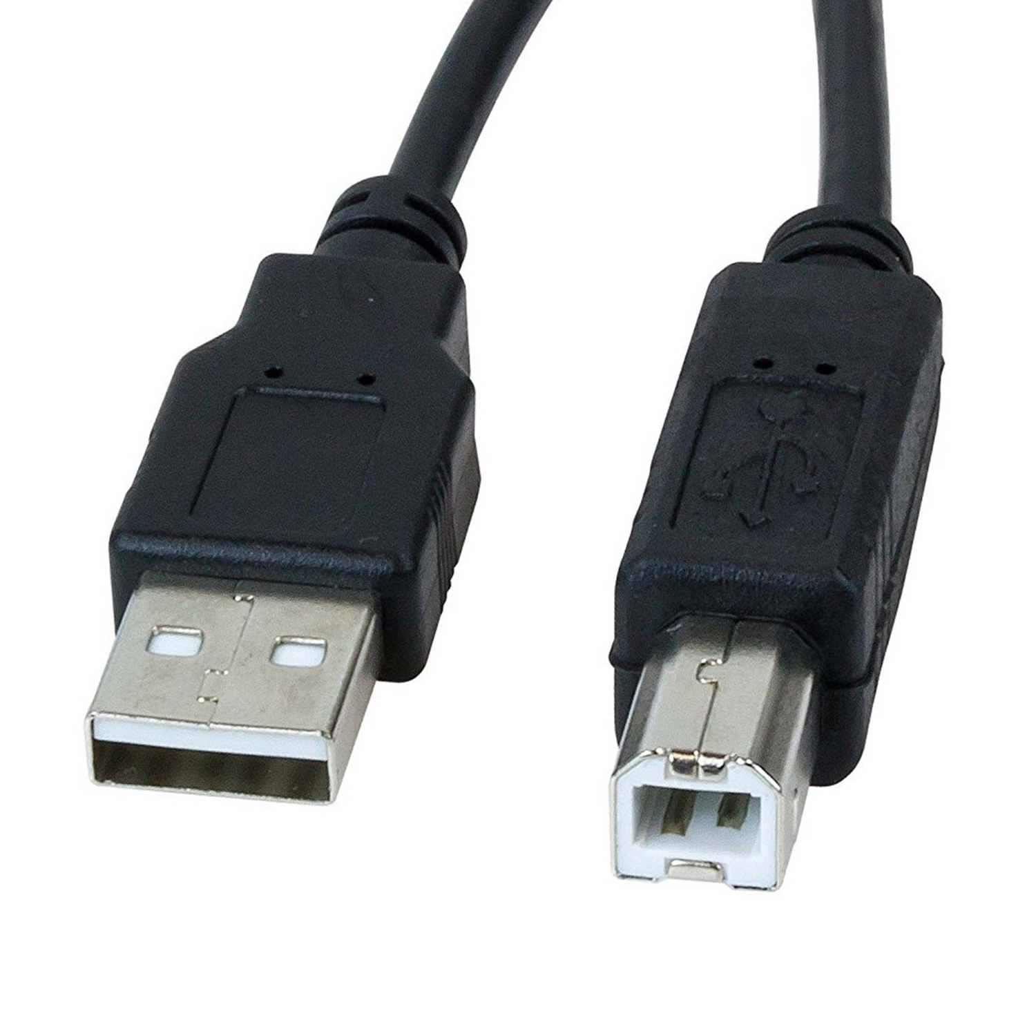 [113306] Cable Datos Xtech Xtc-303 Usb Usb Tipo B Negro 3.80Mts