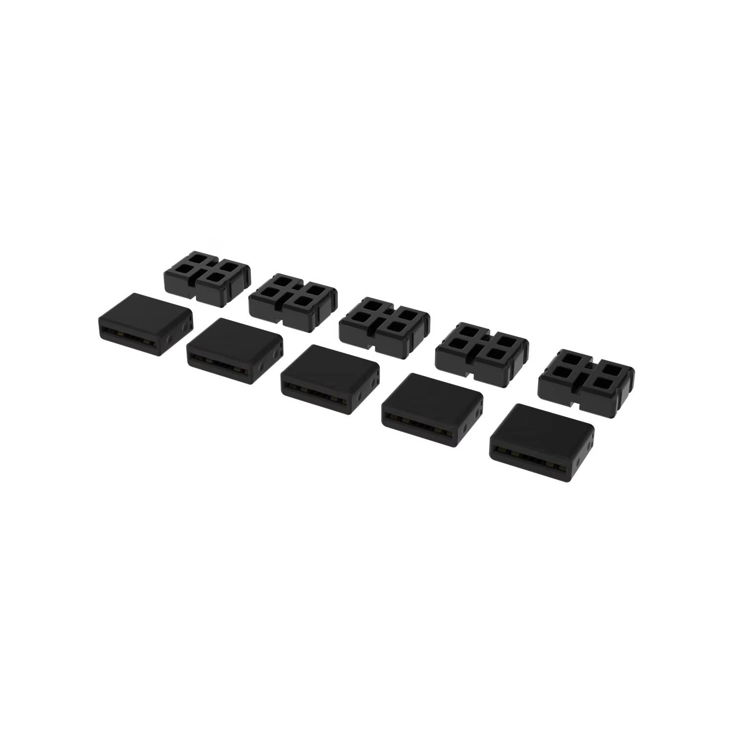 [113316] Conectores Corsair Icue Link Juego De Conectores X5 Act Y Pas