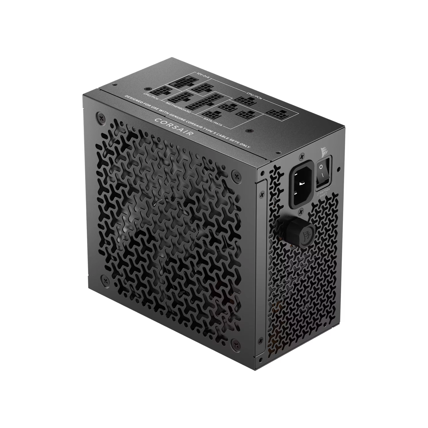 [113319] Fuente Corsair Rm750X Shift 750W Atx 3.1 Pcie 5.1 Full Modular Conexión Lateral