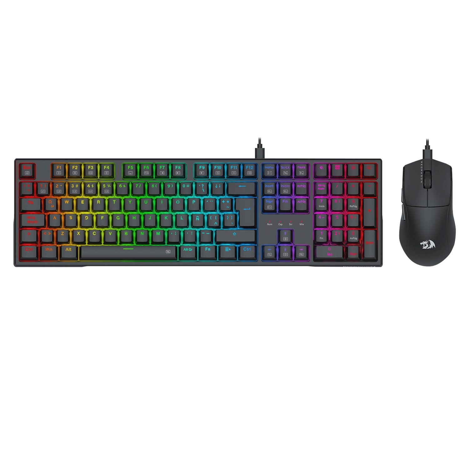 [113534] Combo Teclado Y Mouse Redragon S146