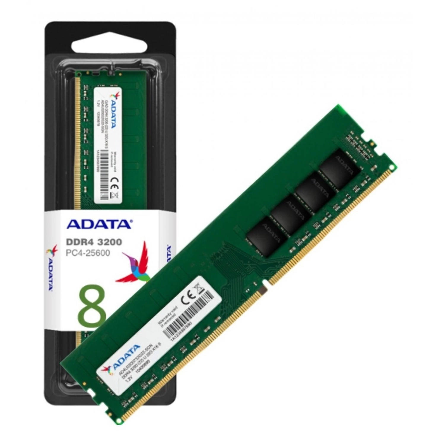 [113543] Memoria Ram Udimm Adata 8Gb Ddr4 3200Mhz Cl22  1.2V
