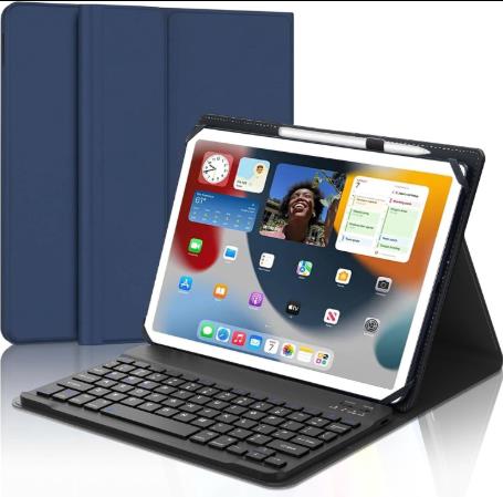 [113589] Tablet Iweggo 10”Android 15- Hasta 18Gb Ram (6 Gb Ram Expandibles ) 128Gb Tecladofunda Mouse Blue (X003X1Eojr)