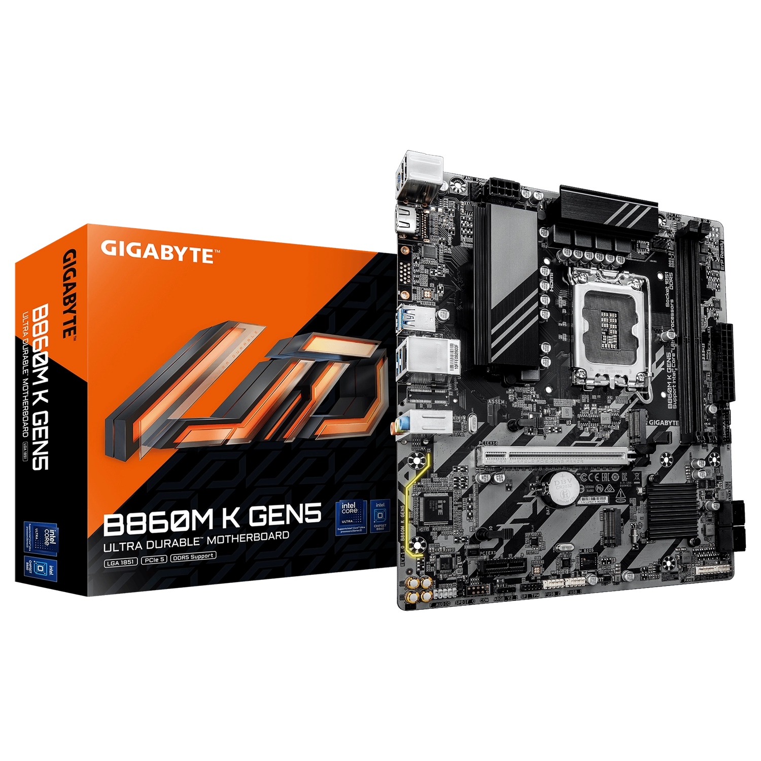 [113672] Motherboard Gigabyte B860M K Gen5 Lga1851 Ddr5