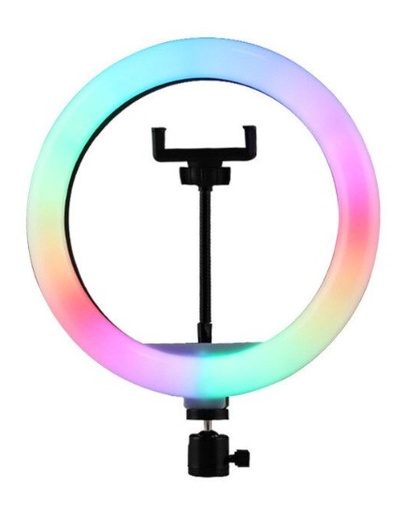 [113635] Aro Led 30Cm C/Luz Rgb Modv-00C7 + Luz Calida Y Luz Fria