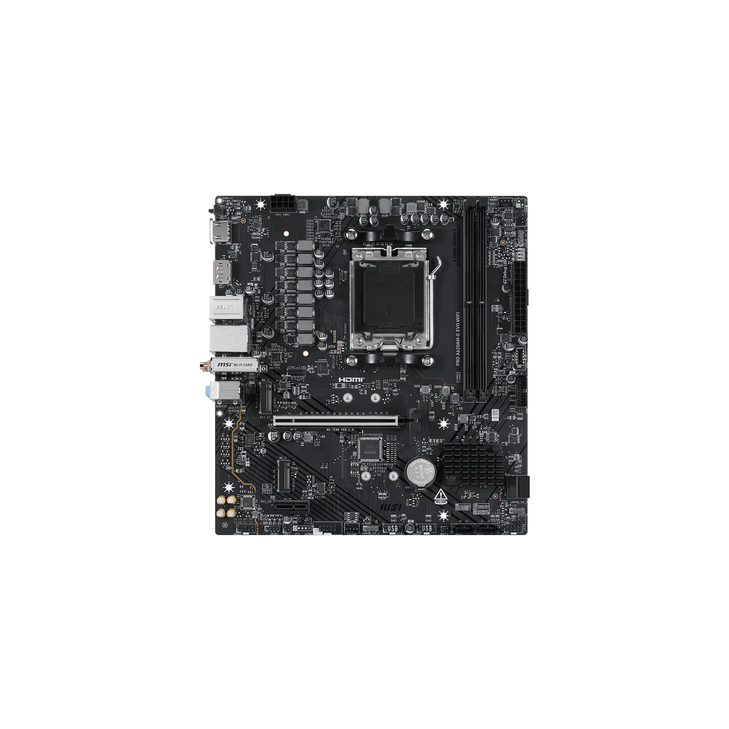 [951367] Motherboard Msi Pro A620Am-G Evo Wifi Am5 Ddr5