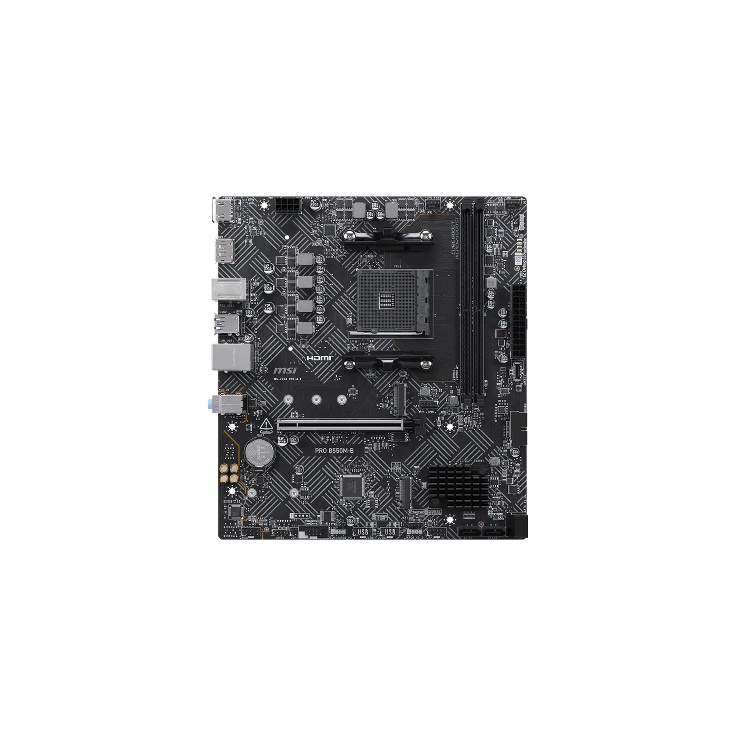 [951368] Motherboard Msi Pro B550M-B Am4 Ddr4