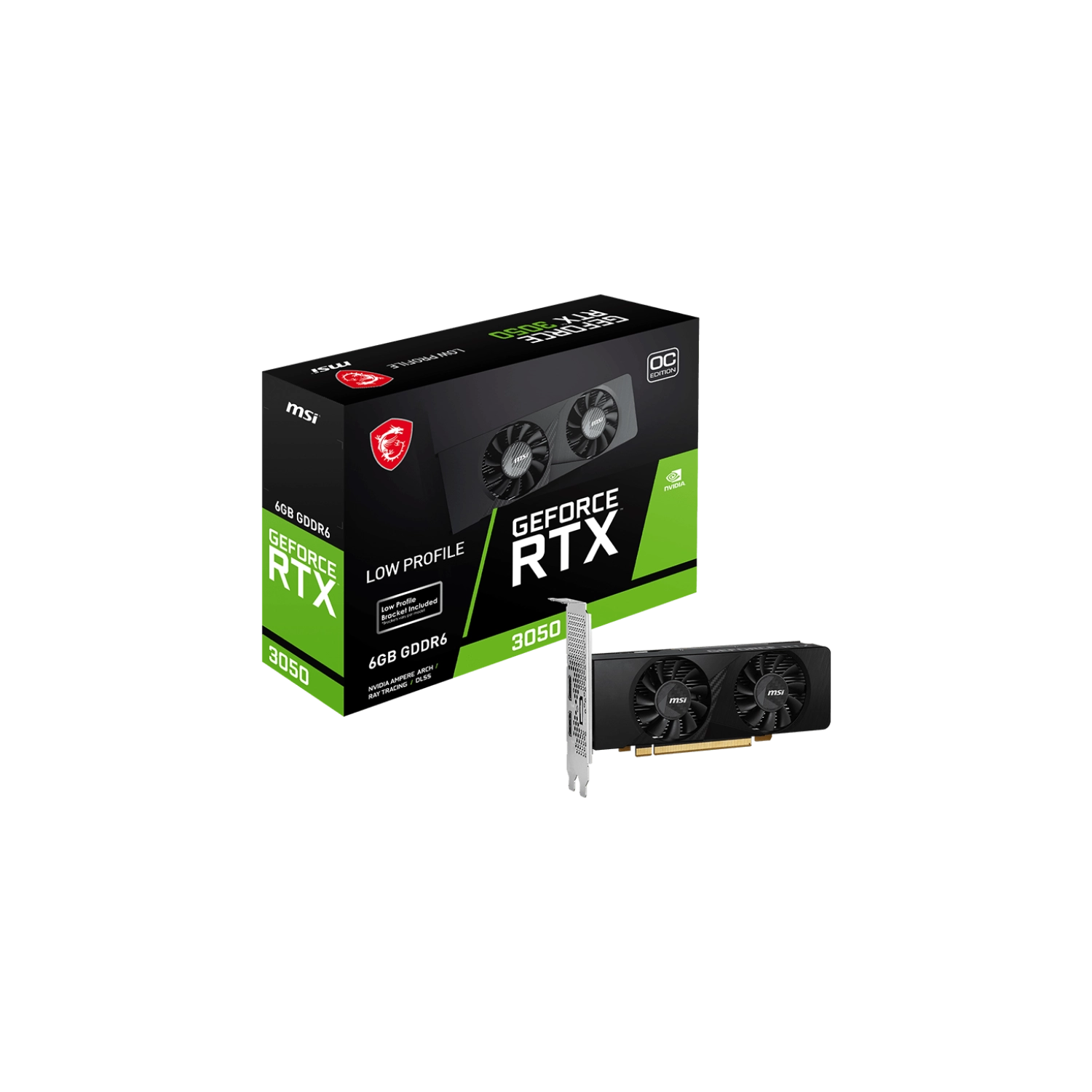 [951390] Placa Msi Nvidia Geforcertx 3050 Lp 6G Oc