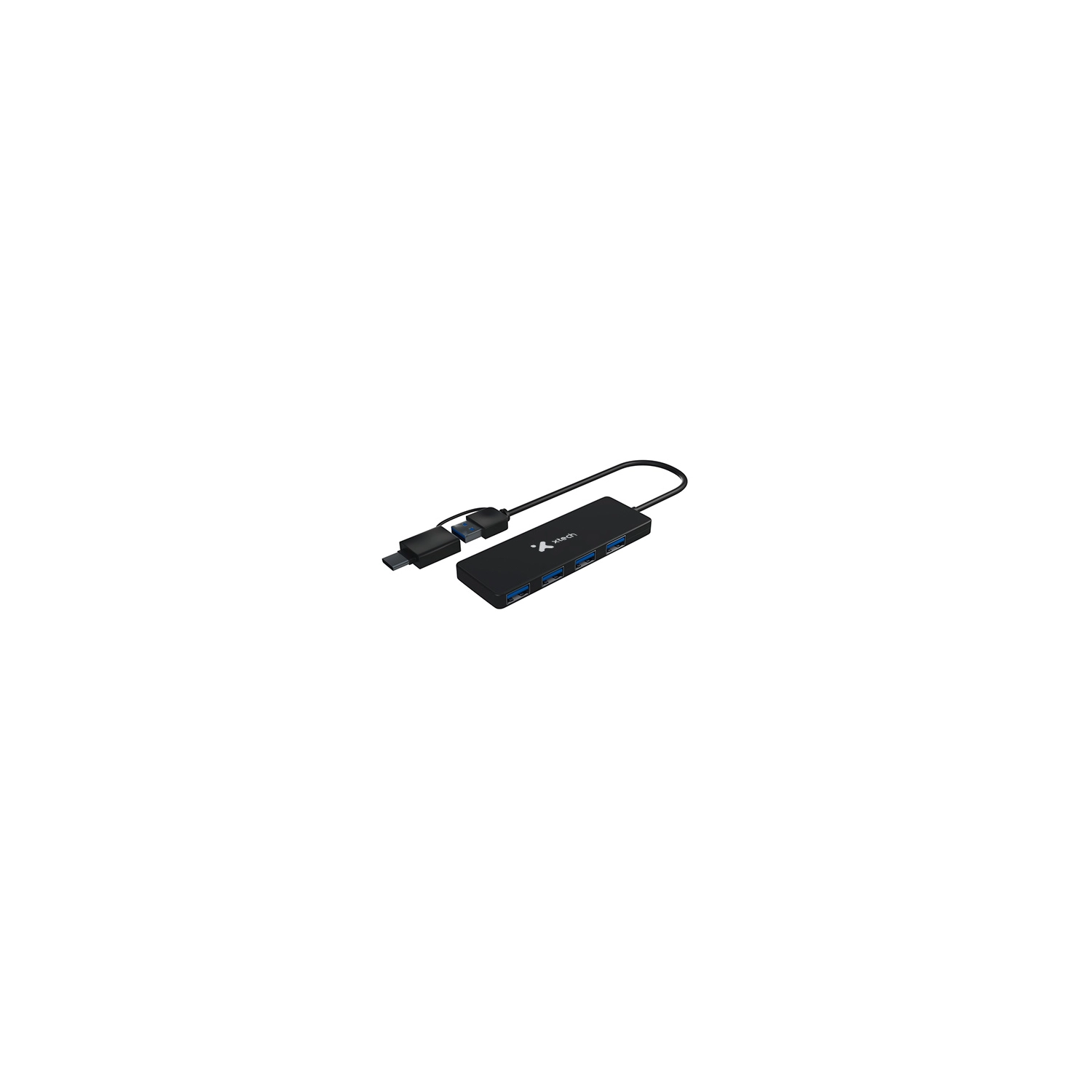[951440] Xtech Adaptador Extension Usb 4 Puertos 3.0