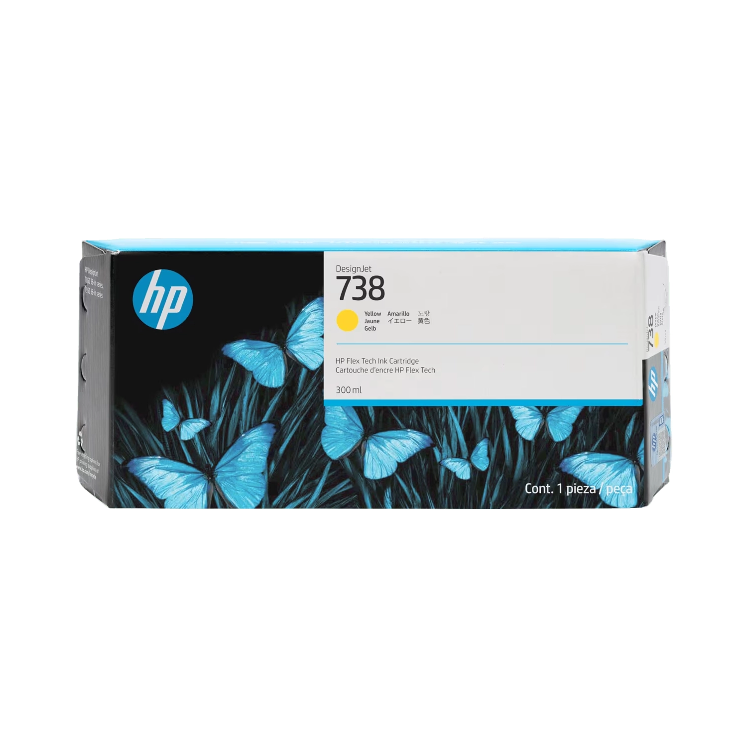 [951499] Cartucho De Tinta  Plotter Hp   738  Amarillo