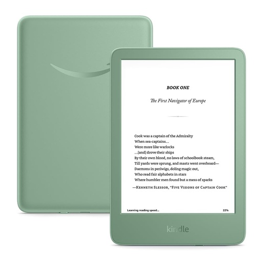 [951535] Tablet E-Reader Amazon Kindle Gen 11 2024 16Gb Matcha (B0Cnvcqzg1) Upc 840414684805