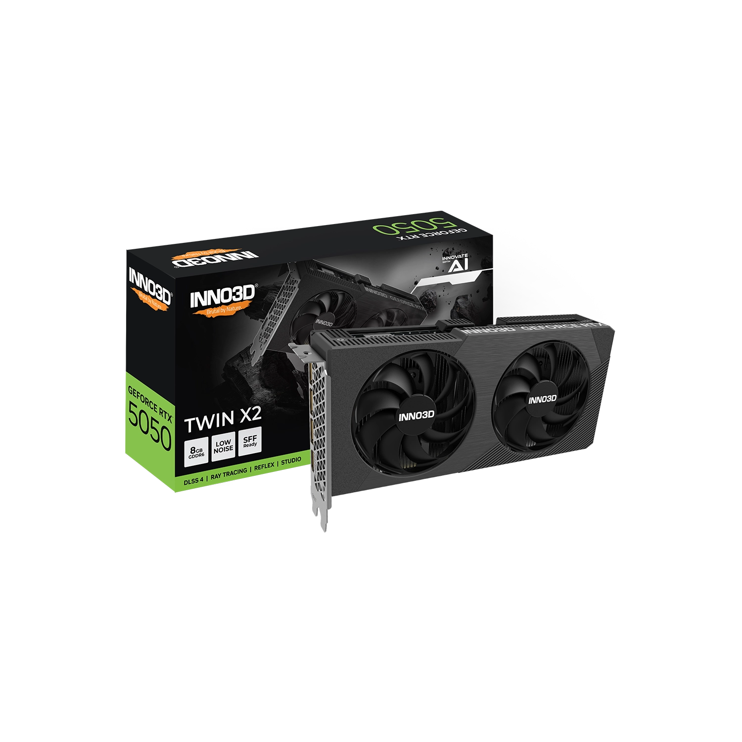 [951564] Placa De Video Inno3D Nvidia Geforce Rtx 5050 8Gb Gddr6 Twin X2