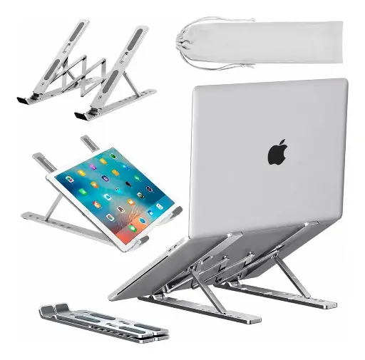 [951574] Soporte Base Notebook / tablet Plegable varias alturas Pvc
