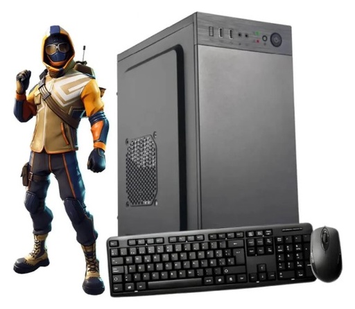 [951581] Pc Gamer Armada Amd Ryzen 5 3400G Mbb, 16Gb, Ssd 480Gb, Sin Sistema, Kit: Teclado, Mouse