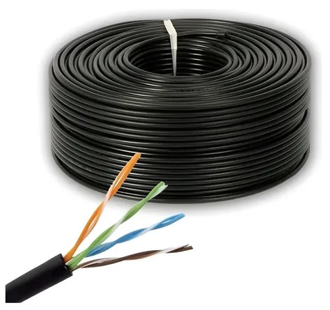 [951598] Pronext Lan 5Ex620 Cable Utp Cat5E De Exterior 305Mts - 0 5Mm. Para Conexiones De Hasta 120Mts Lineales Bobina