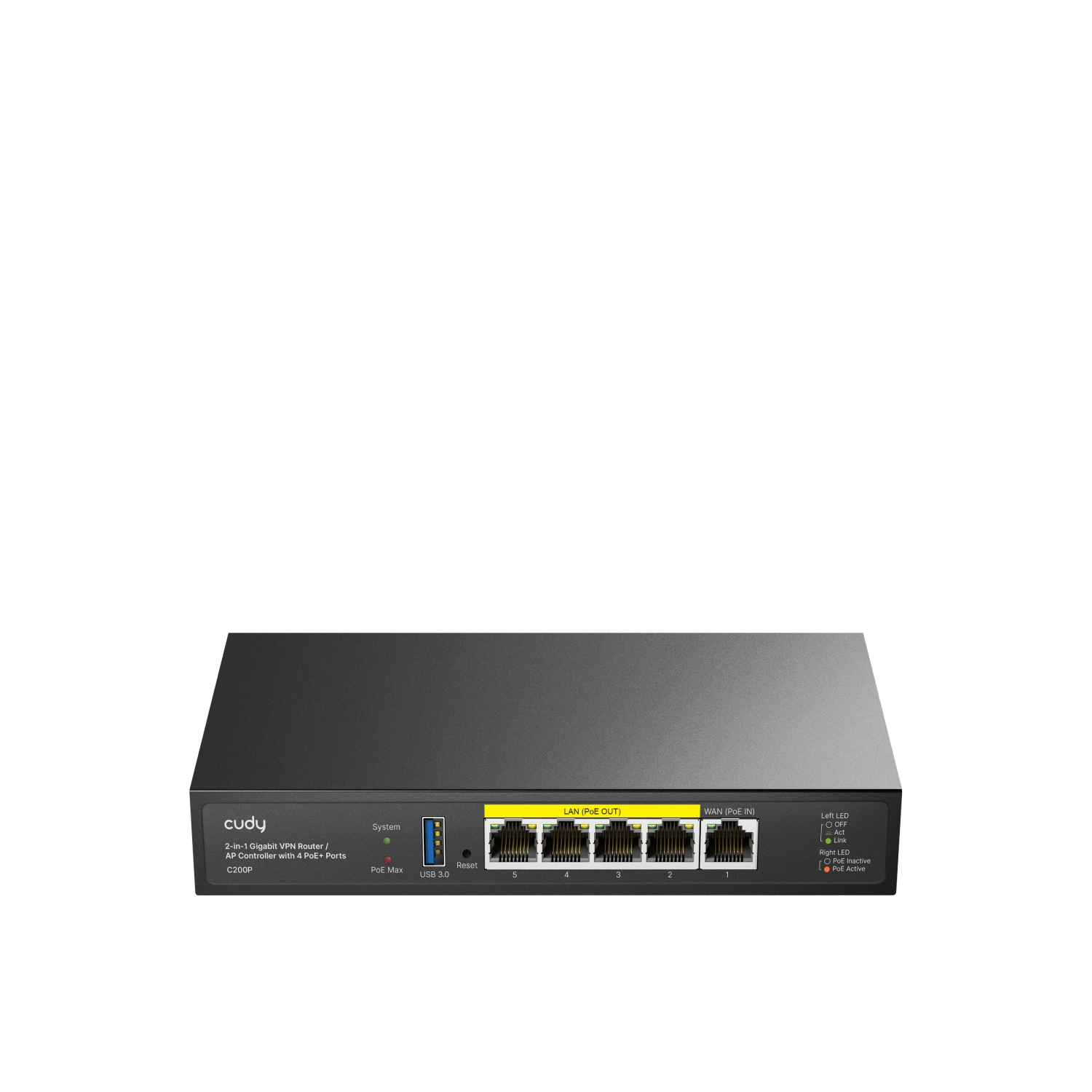 [951672] Router Cudy C200P Gigabit Vpn   Ap 4 Puertos Poe