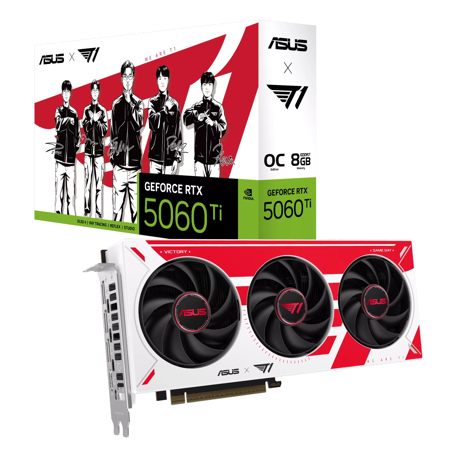 [951754] Placa De Video Asus Nvidia Geforce T1 Rtx5060Ti 08