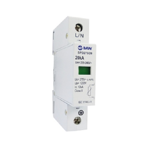 [3793] Baw Spd275/20-C Cartucho Para Descargador Sobre Tensiones Spd275/20 - Descargador, Cartucho De Recambio Para Spd275/20