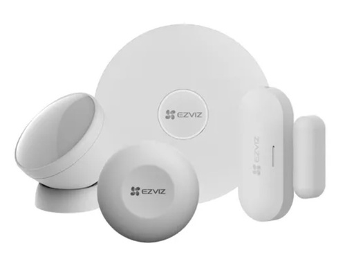 [7851] Ezviz Alarma Kit Cs-B1 Smart Home Con 4 Sensores Wireless Inalambrica Sensores Control