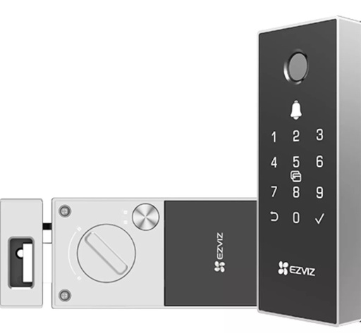 [9718] Ezviz Cs-Dl03-R100-Wp-Gr Smart Lock Cerradura Cerrojo Inteligente Wifi