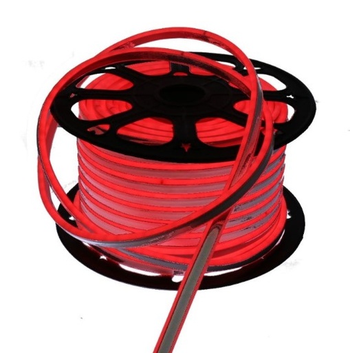 [8532] Forest Lighting Manguera 12V Neon Led 612 Luz 50 Mts 6X12 Mm Color Rojo