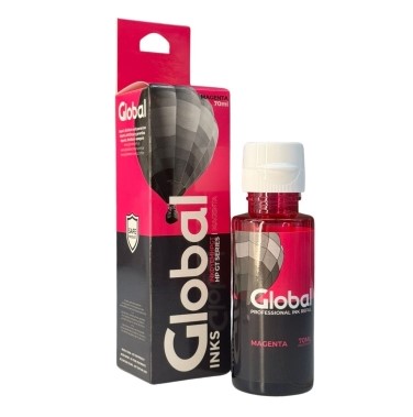 [9327] Global Tinta Hp Gt52/53 Color Magenta 70Ml