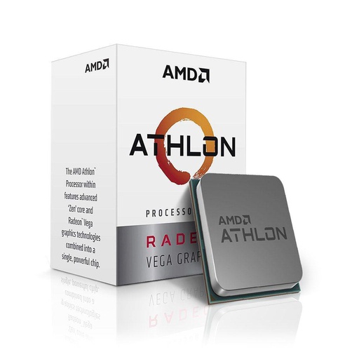 [4011] AMD ATHLON 3000G - MICROPROCESADOR AM4 3.5GHZ DUAL CORE GRAFICA INTEGRADA