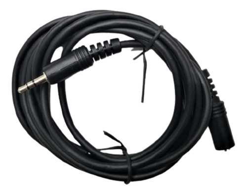 [3666] Jahro Jh-3705 Cable Alargue Plug Auxiliar 3.5 Hembra A 3.5 Macho Largo 1.8 Mt