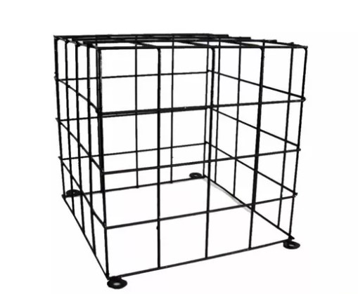 [8386] Jaula Reja Cctv 15X15 Cm - Proteccion Para Camaras De Seguridad Domo Bullet
