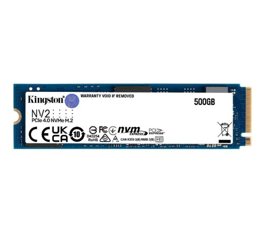 [8207] Kingston Disco Ssd Nv2 500Gb Nvme M.2 3500 Mb/S - Oem