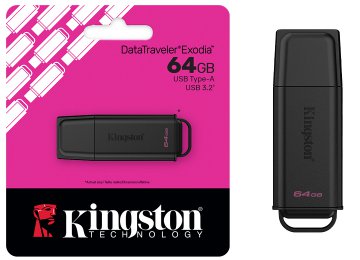 [5160] Kingston Pendrive Exodia Dtx G2 64Gb Usb 3.2