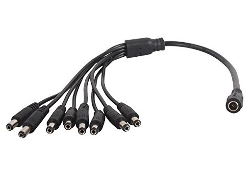 [456] Megalite Derivador De Energia Splitter Cctv 1 X 8 - B336